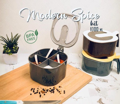 Modern Spice Kit 2 Boxes with Spoons