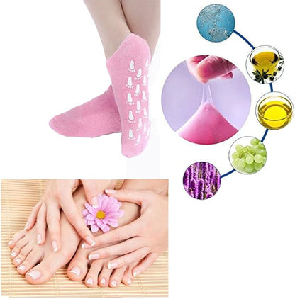 Silicone Moisturizer Spa Gel Socks