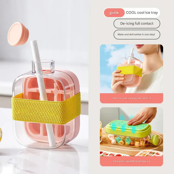 2-in-1 Ice Maker Bottle